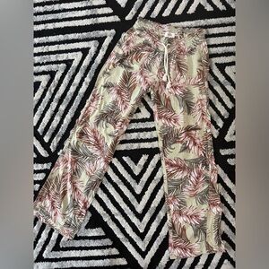 Tropical Print Women's Pants